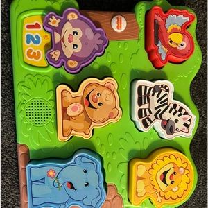 Fisher price animal puzzle